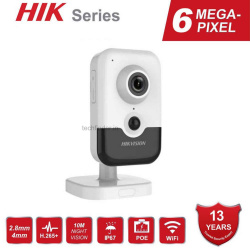 Hikvision DS-2CD2463G0-I(W) 6MP IR Wi-Fi Fixed Cube Vision Ip Camera